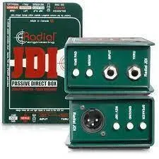 Radial JDI Mono - Passive Mono DI Box