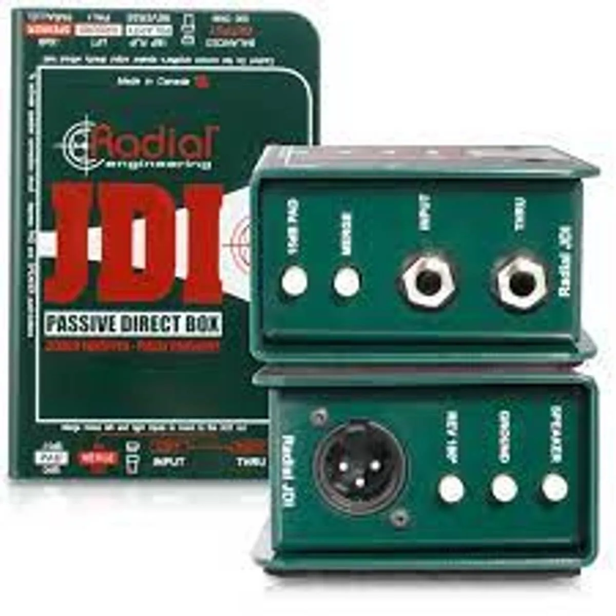 Radial JDI Mono - Passive Mono DI Box