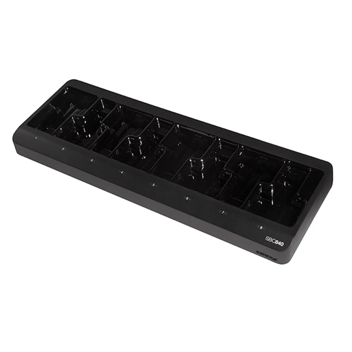 Shure SBC840E caricabatterie 8 da tavolo + PSU