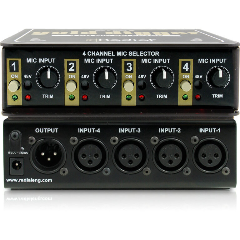 Radial Mic Selector