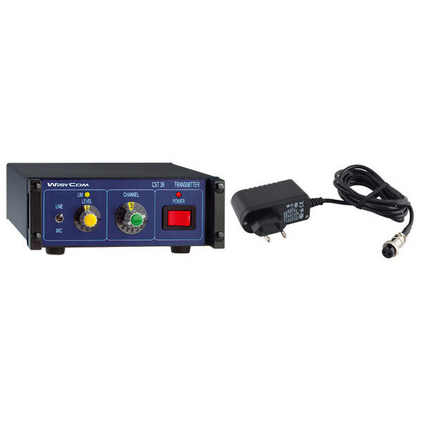 Wisycom CST38 tx teller + antenna + alim