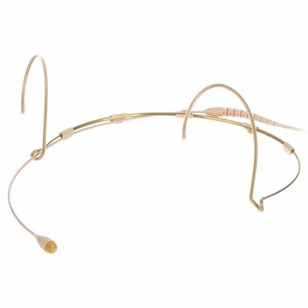 DPA 6066-OC-R-F00 Core Omni Headset Mic, Beige, Microdot
