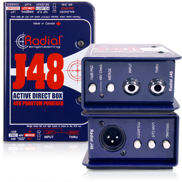 Radial J48 - Active Mono DI box